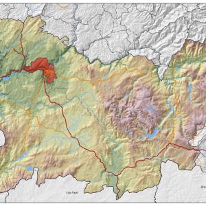 Mapa geodestino Ourense