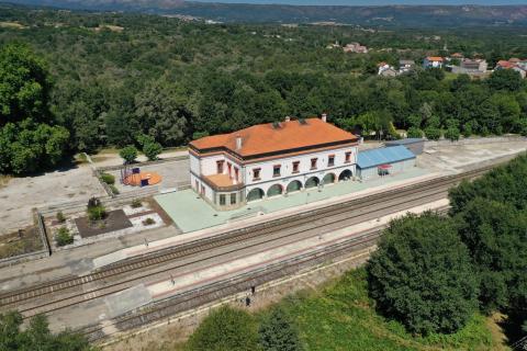 Museo de Moncho Borrajo. Estación de Baños de Molgas