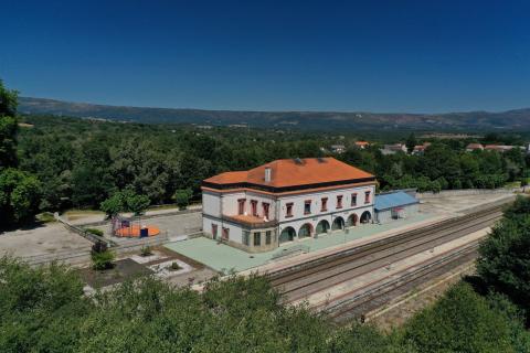 Museo de Moncho Borrajo. Estación de Baños de Molgas